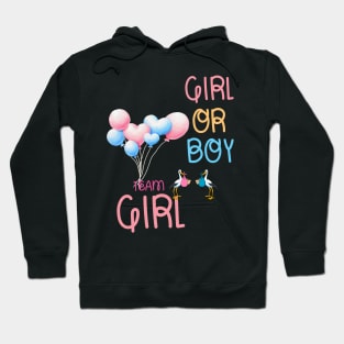 Boy or Girl, Team Girl Hoodie